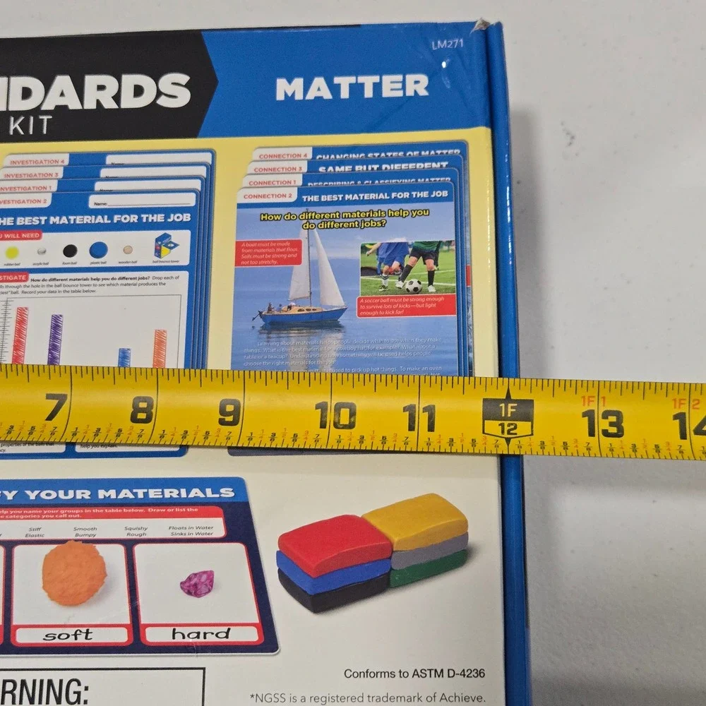Lakeshore Meet the Standards Physical Science Kit Matter Grade 2 NGSS LM271